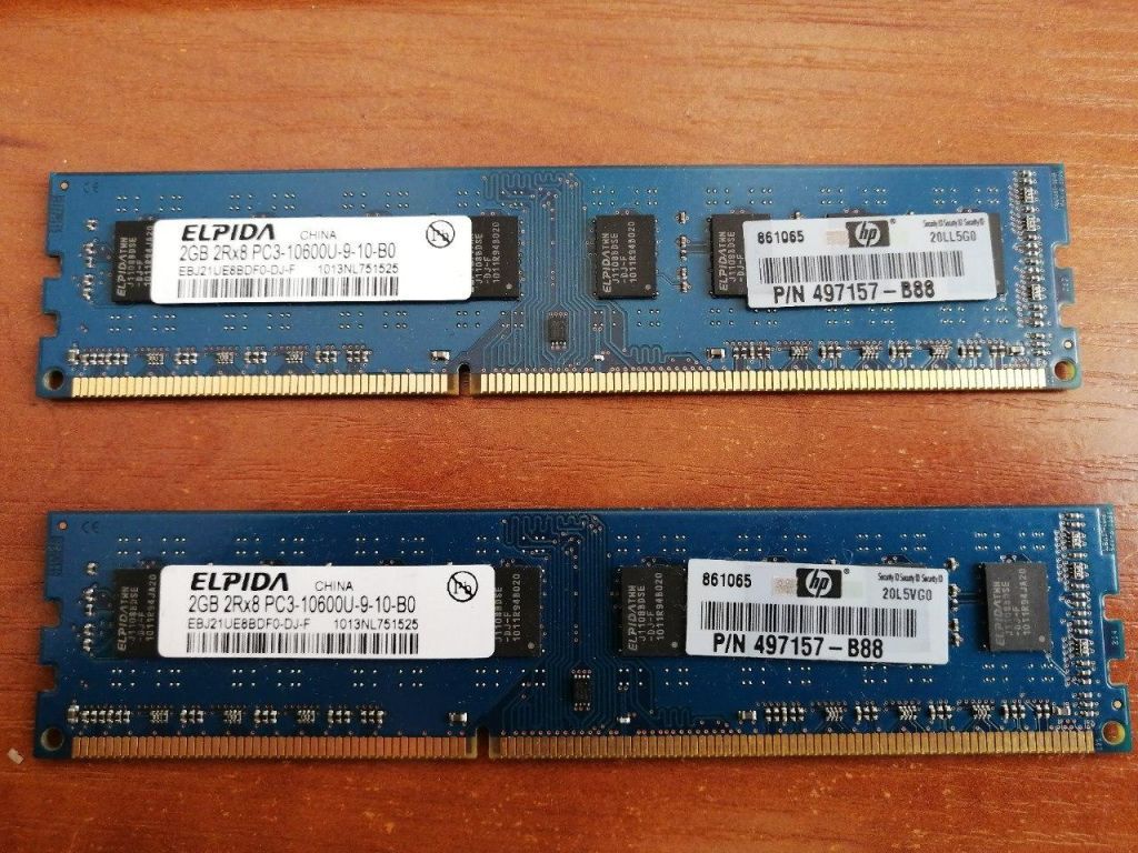 Оперативная память Elpida DDR3 2Gb 1333MHz PC3-10600U CL9 (EBJ21UE8BDF0-DJ-F)